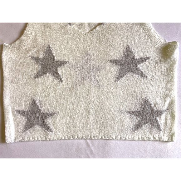 Altar'd State Cream Tank Top Knit Sweater Size S - Picture 7 of 12
